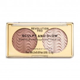 Revolution Pro Бронзер и хайлайтер Sculpt&Glow Sands of Time