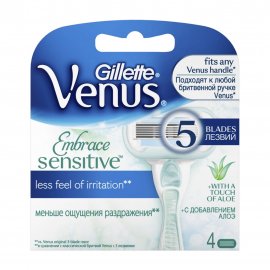 Gillette Venus Embrace Sensitive Кассета сменная 4шт