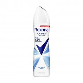 Rexona Усиленная защита Дезодорант-антиперспирант спрей Легкость хлопка 150мл