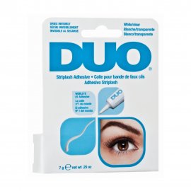 DUO Striplash Adhesive White/Clear  Клей для накладных ресниц прозрачный 7г