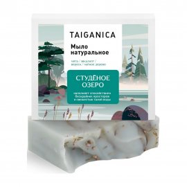 Taiganica Мыло натуральное Студеное озеро 90гр