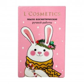 L'Cosmetics Мыло Снежный зайчик 80гр