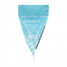 Consly Mini To Go Скраб для лица с содой и гиалуроновой кислотой 7гр
