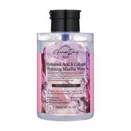Grace Day Hyaluronic Вода мицеллярная для снятия макияжа с гиалуроновой кислотой и коллагеном 500мл