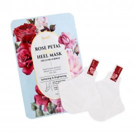 Koelf Rose Petal Satin Маска для пяток с экстрактом розы 6гр*2шт