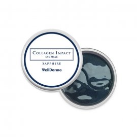WellDerma Collagen Impact Sapphire Eye Mask Увлажняющие патчи с морским коллагеном,