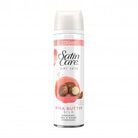 Gillette Satin Care Гель для бритья для чувствительной кожи Shea Butter Silk 200мл