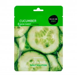 Consly Daily Solution Маска тканевая с экстрактом огурца 25мл
