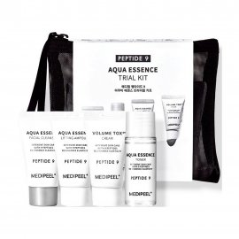 Medi-Peel Peptide 9 Aqua Essence Набор Пенка для умывания+Тонер-эссенция+Лифтинг-сыворотка+Крем