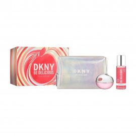 DKNY Be Delicious Fresh Blossom Набор Парфюмерная вода 100мл+Мист 125мл+Косметичка