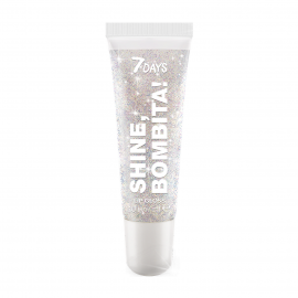 7Days Блеск для губ мерцающий Shine Bombita!