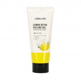 Lebelage  Lemon Detox Peeling Gel Пилинг-гель для умывания отшелушивающий с экстрактом лимона с дето