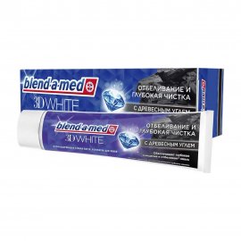 Blend-a-Med Паста зубная 3D White Глубокая Чистка Древесный уголь 75мл