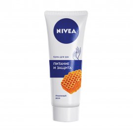 Nivea Питание и защита Крем для рук Пчелиный воск 75мл