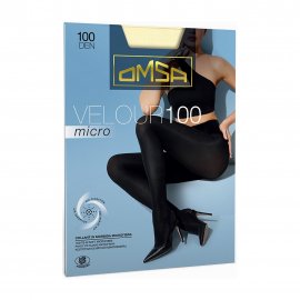 Omsa Колготки Velour Micro 100 den  (Черный)