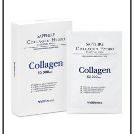 WellDerma Sapphire Collagen Hydro Маска для лица сапфировая коллагеновая гидроэссенциальная