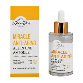 Grace Day Miracle Сыворотка омолаживающая питательная для лица с пептидами Anti-Aging 50мл