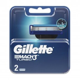 Gillette Mach3 Turbo Кассета сменная 2шт