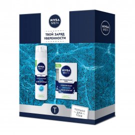 Nivea Men Набор Гель для бритья 200мл+Лосьон после бритья 100мл