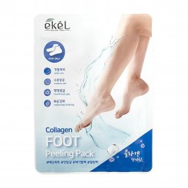 Ekel Пилинг-носочки для ног Collagen Foot 2шт*20мл