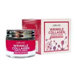 Lebelage Ampule Cream Wrinkle Collagen Крем антивозрастной для лица 70мл