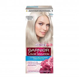 Garnier Color Sensation Роскошь цвета Крем-краска для волос 901 Серебристый Блонд