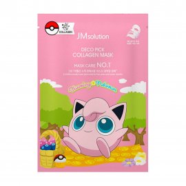 JMSolution Pokemon Маска тканевая укрепляющая для лица с коллагеном Collagen 30мл