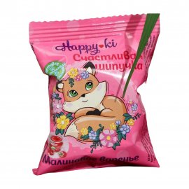 Laboratory Katrin Happy-ki Средство шипучее для ванн Счастливая шипучка Малиновое варенье 40гр