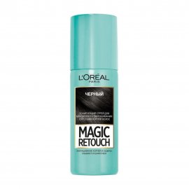 L'Oreal Paris Magic Retouch Спрей тонирующий Черный