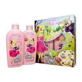 Алиса в стране чудес Набор Сказочный переполох Шампунь 250мл+Гель-пена для ванны 250мл