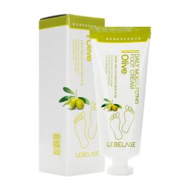 Lebelage Daily Moisturizing Крем увлажняющий для ног с экстрактом оливы 100мл