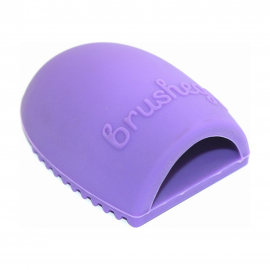 TNL Professional Щетка для чистки косметических кистей Brushegg Фиолетовая