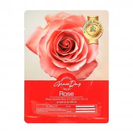 Grace Day Rose Маска тканевая для лица с экстрактом розы 27мл