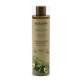 Ecolatier Organic Avocado Шампунь-бальзам 2 в 1 Питание и сила 350мл