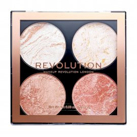 Makeup Revolution Хайлайтер 4в1 Cheek Kit 