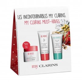 Clarins My Clarins Набор Крем тонизирующий 50мл+Гель очищающий 30мл+Маска ночная 15мл