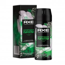 Axe Дезодорант-спрей парфюмированный Изумрудный пачули 150мл