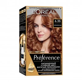 L'Oreal Paris Preference Краска для волос 6.35 Светлый янтарь