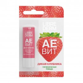 Librederm Aevit Помада гигиеническая питательная Клубника
