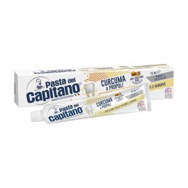 Pasta Del Capitano Паста зубная Комплексная защита Куркума и прополис 75мл