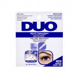 DUO Quick-Set Clear False Strip Lash Adhesive Dries Clear Клей для накладных ресниц 5г