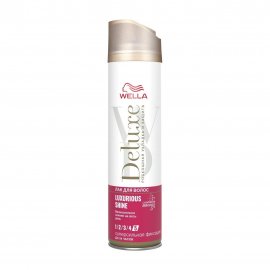 Wella Deluxe Лак Luxurious Shine суперсильная фиксация 250мл
