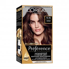 L'Oreal Paris Preference Краска для волос 4.15 Насыщенный каштановый