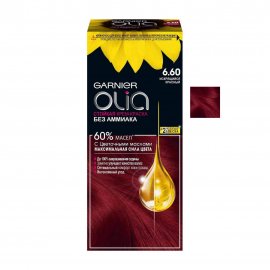 Garnier Olia Крем-краска для волос 6.60 Пылающий красный