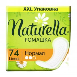 Naturella Прокладки гигиенические ежедневные Ромашка нормал 74шт