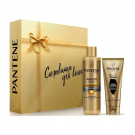 Pantene Набор Шампунь Pro-V Густые и Крепкие Minute Miracle 270мл+Бальзам-ополаскиватель 3 Minute Mi