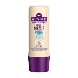 Aussie Средство интенсивного ухода для поврежденных волос 3 Minute Miracle Pure Locks 250мл