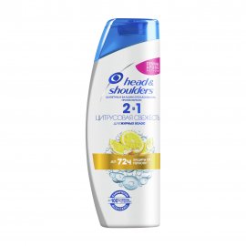 Head&Shoulders Шампунь и бальзам-ополаскиватель против перхоти 2в1 Цитрусовая Свежесть 400мл