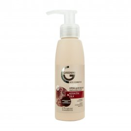 Greenini Крем для волос разглаживающий Keratin&Silk 100мл