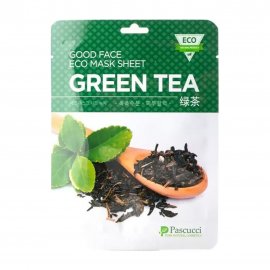 Pascucci Маска тканевая для лица Зеленый чай 23мл